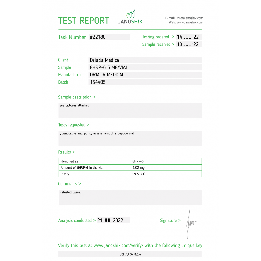 GHRP-6 5mg