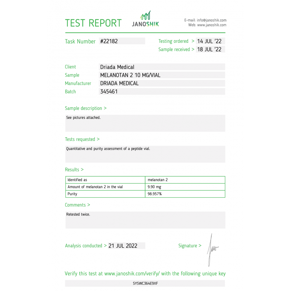 Melanotan 2 10mg